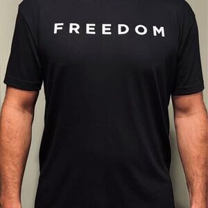 Medium black FREEDOM tshirt